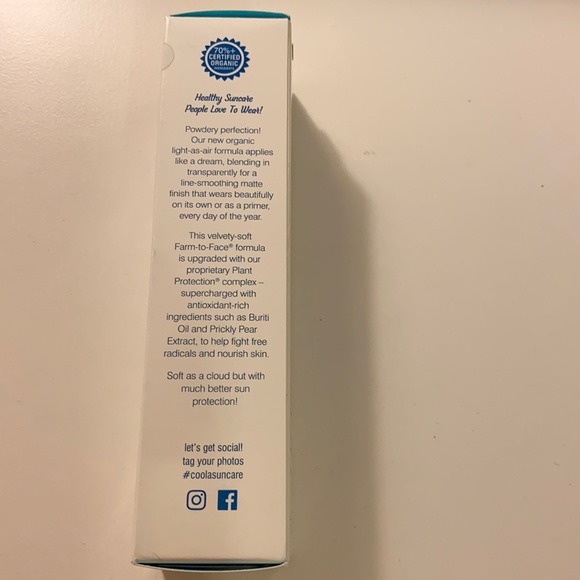 Coola Organic Mineral Face Sunscreen SPF 30 - Picture 6 of 8